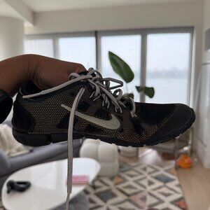 Nike Women's Free Bionic Training Shoes - Size 7 - Black and White